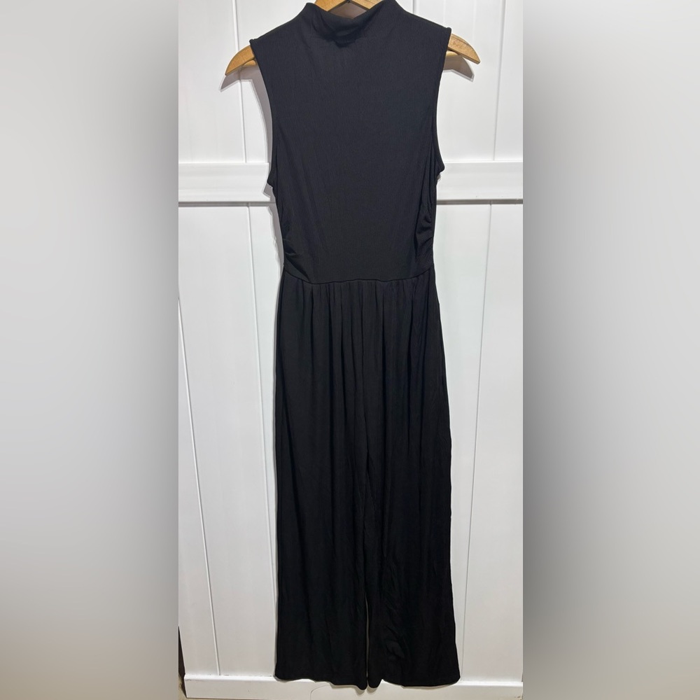 NWT Pretty Garden black pants jumpsuit